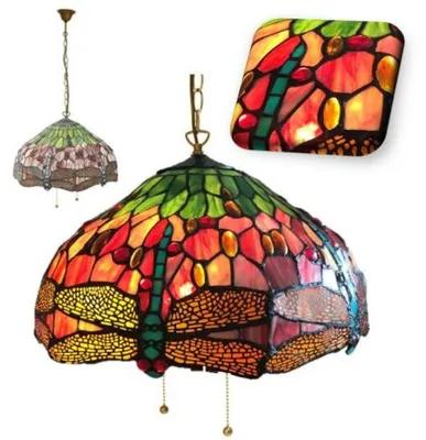 Immagine prodotto di LAMPY TIFFANY STYLE Doppia catena MULTICOLORE 8585071108579