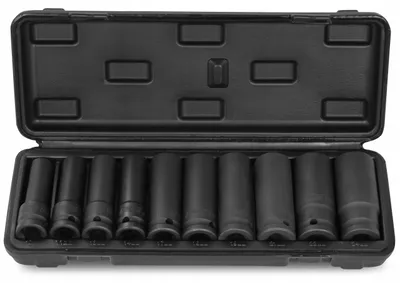 Produktbild von Farys Lange Schlagschrauber-Stecknüsse 10-24mm 10er-Set