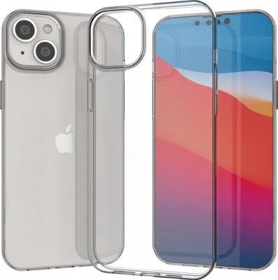 Zdjęcie produktu dla Żelowy Pokrowiec Etui Ultra Clear 0.5Mm Iphone 14 Plus Przezroczysty
