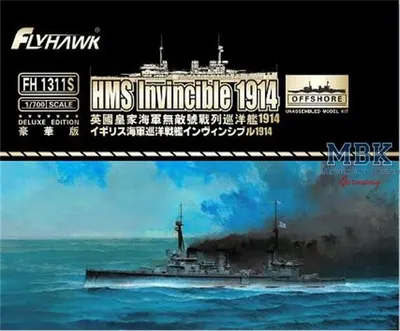 Productafbeelding van FLYHAWK FH1311S HMS Invincible, 1914 (Deluxe-editie)