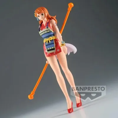 Produktbild von Banpresto - Figurki One Piece Nami The Shukko 16cm - Kolekcjonerska Premium