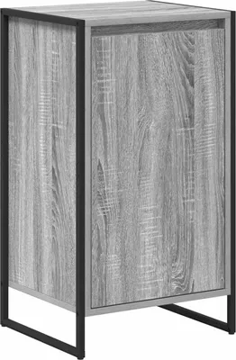 Zdjęcie produktu dla vidaXL Kredens szary Sonoma 43 x 36 x 75,5 cm Materiał drewnopochodny