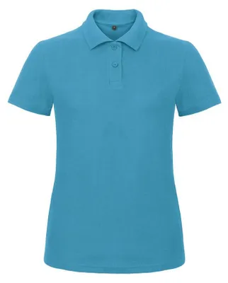 Image de B&C - Polo « ID.001 » pour femmes FK1982 (M) (bleu atoll)