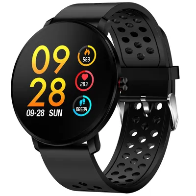 Produktbild von Denver Smartwatch SW-171, Bluetooth, Touchscreen, Farbe: Schwarz