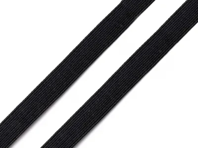 Obrázek produktu pro Guma, pruženka prádlová černá 5 mm, metráž / 1 m