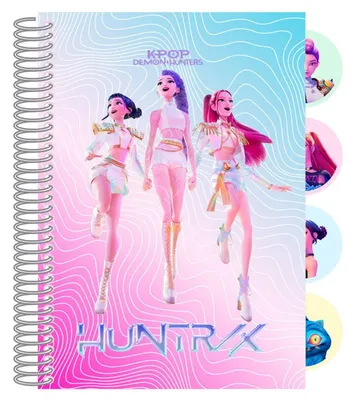 Produktbild von Demon Hunters Kpop A6 Notizbuch
