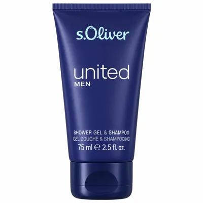 Produktbild von s.Oliver United Man Shower Gel & Shampoo 75 ml Reisegröße