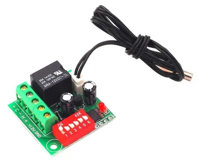 Obrázok produktu pre 12V DC regulátor teploty, digitálna termostatická jednotka