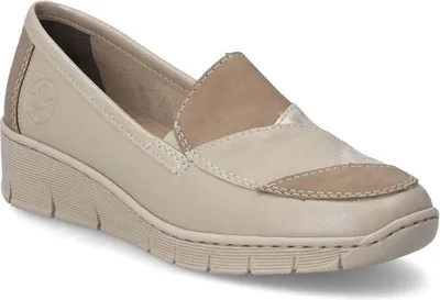 Produktbild von Rieker 53785-60 (38/crema-camel-rosegold-ging)