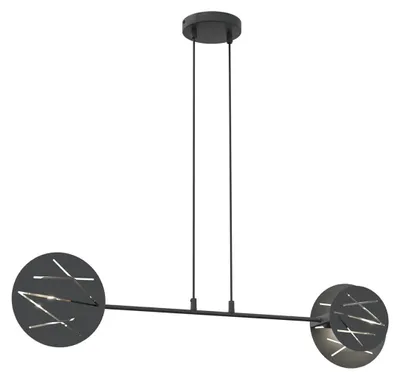 Produktbild von Pendelleuchte Xotic aus schwarzem Stahl