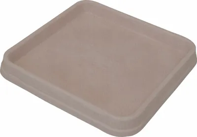 Produktbild von Untersetzer BIANCA quadratisch aus Kunststoff in taupe