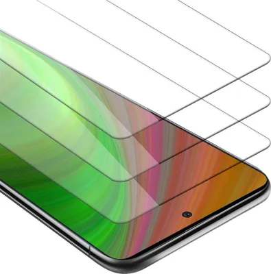 Produktbild von Cadorabo 3x Panzer Folie für Samsung Galaxy A51 Schutzfolie in Transparent Folie Tempered Display-Schutzglas