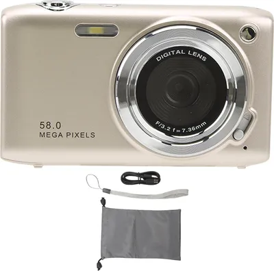 Obrázek produktu pro Digitální fotoaparát 2,88palcový displej 58MP 4K HD 16x zoom Pevné ohnisko Makro časosběrné fotografie Video