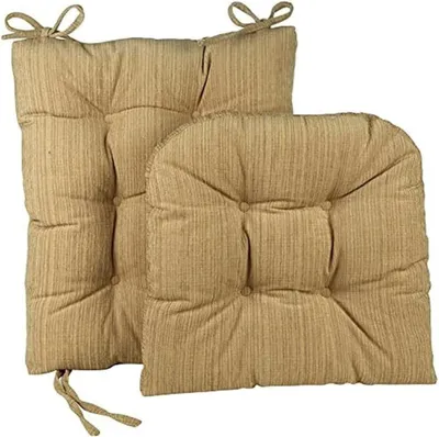 Image de Klear Vu : Ensemble de coussins antidérapants pour fauteuil à bascule, avec rembourrage épais