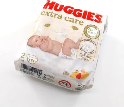 Produktbild von Huggies Extra Care Baby Windeln Größe 2 3 6Kg Ultra saugfähig Disney Design Komfort