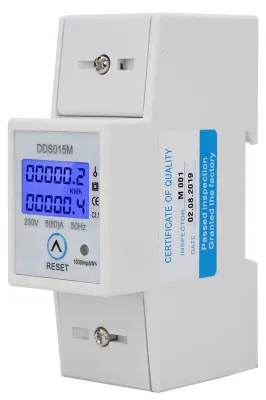 Obrázek produktu pro Digitální elektroměry s LCD displejem a funkcí resetu pro domácí použití