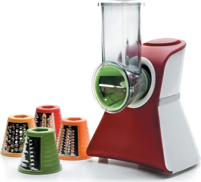 Zdjęcie produktu dla Lacor 69115, Elektryczna tarka, Czerwony, Plastik, Prąd przemienny, 150 W