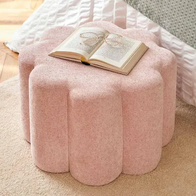 Obrázek produktu pro Eazy Living Pouf Ø 50 cm Vieve Rosa