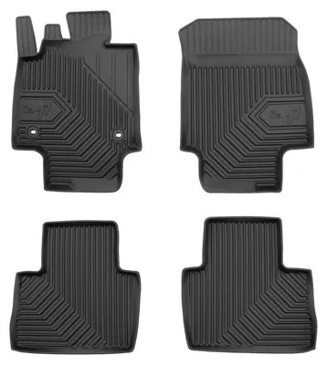 Immagine prodotto di Tappetini gomma vasca per Toyota RAV4 V 2019-2026 (SUV) – set 4 pezzi, nero, su misura