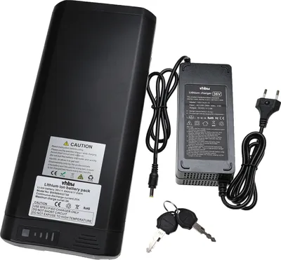 Produktbild von vhbw Akku Ersatz für Ansmann KL36S92B.809, KL36S92B.806, KL36S92B.089, KL36S92B.085 für E-Bike (12 Ah, 36 V, Li-Ion, inkl. Ladegerät) - Schwarz