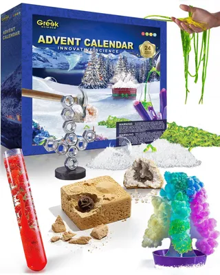 Imagen del producto de Calendario de Adviento con 24 Experimentos 2026 para Niños a Partir de 8 Años DESCUBRE CADA DÍA ALGO NUEVO Y EMOCIONANTE