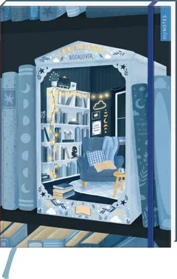 Obrázok produktu pre písacie potreby myNOTES: Poznámkový blok A4 Book Nook