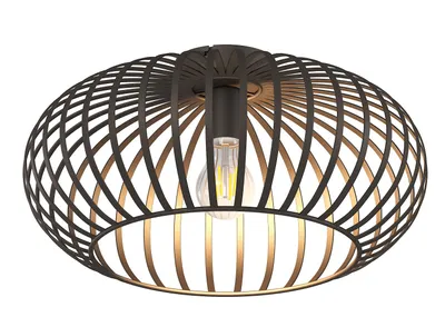 Produktbild von NOWA Deckenleuchte Metall rostfarben, 1x E27