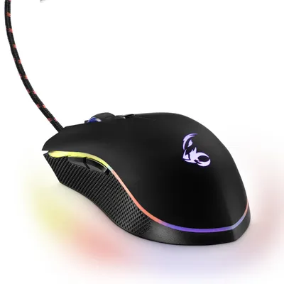 Zdjęcie produktu dla MediaRange MRGS201, Po prawej stronie, Optyczny, USB Typu-A, 4000 DPI, Czarny