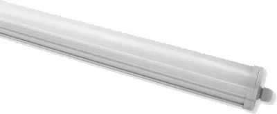 Produktbild von mlight LED Feuchtraum Linearleuchte 65cm Grau IP65 20W 1800lm Neutralweiß 4000K 120°