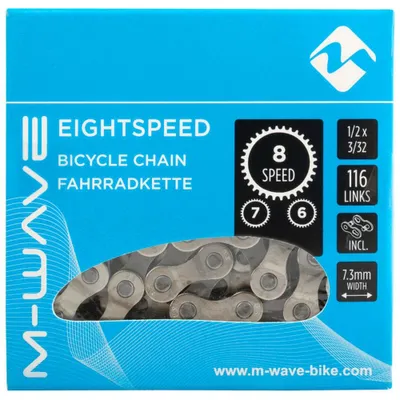 Produktbild von Kette für Fahrräder 6/7/8-Gang, 116 Glieder