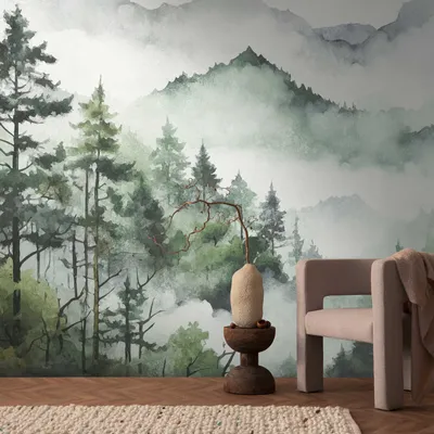 Zdjęcie produktu dla A.S. Creation Livingwalls Tapeta The Wall III 398991 Jedna rolka Jeden motyw 371 x 280 cm Zielony Biały Szary