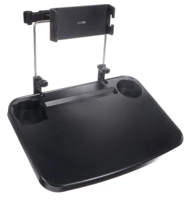 Productafbeelding van Omgoods - Multifunctionele Auto Tafel met Telefoonhouder - Opvouwbare Achterbank Organizer