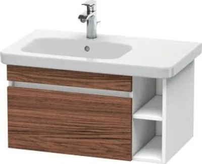 Produktbild von Duravit Duravit Waschtischunterbau DURASTYLE 448x730x398mm nussbaum dunkel/we ma