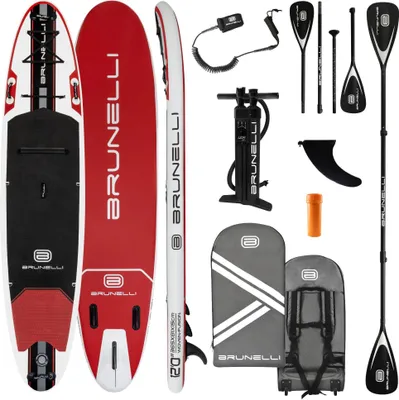 Produktbild von BRUNELLI 12.0 Woven X Fusion Double Layer iSUP Board Stand Up Paddle Set 365cm SUP Board