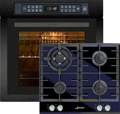 Produktbild von Herd Set/ Kaiser EH 6306 RS / Einbaubackofen + KCG 6380 Gaskochfeld