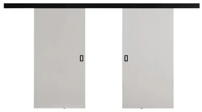Obrázek produktu pro KIER FURNITURE Moderní posuvné dveře DUO 172 - Univerzální - Bílá 172x205x1,6 cm