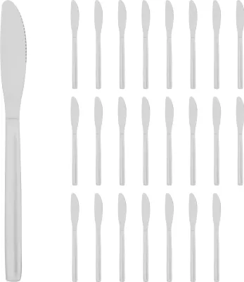 Produktbild von Argon Ta Tafelmesser aus Edelstahl, Silber, 24 Stück