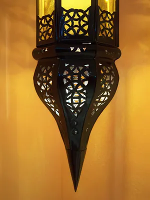 Image de Plafonnier mauresque Rihana Orange