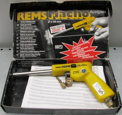 Produktbild von REMS Acetylen Macho Gaslötbrenner löten Piezo Brenner Löten Lötung Nr. 161010