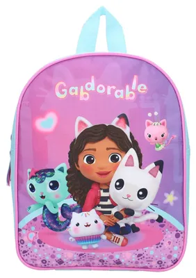 Imagen del producto de Mochila infantil Vadobag de 5 litros, diseño "Gabby's Dollhouse: Aventura sin límites"