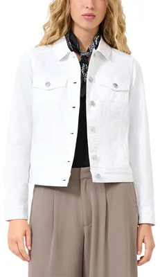 Produktbild von s.Oliver Damen Indoor-Jacke – Denim, tailliert, Haikragen