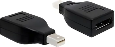 Obrázok produktu pre DeLOCK 65238, mini Displayport 1.2, Displayport, Čierna