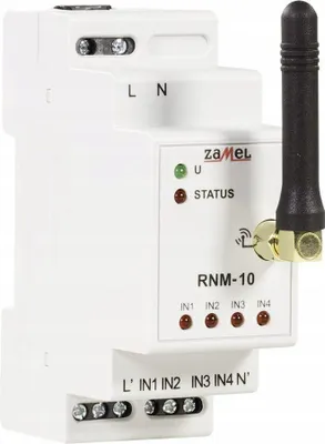 Imagen del producto de Transmisor de radio de 4 canales, modelo RNM-10, para el sistema de domótica Zamel