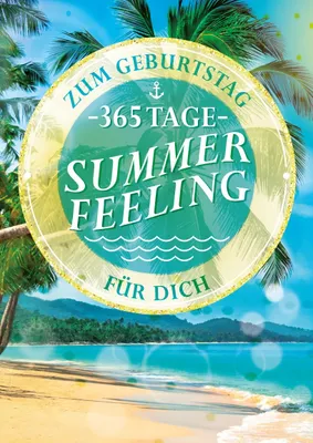 Produktbild von bentino Geburtstagskarte XL mit Musik, DIN A4 Set mit Umschlag, hochwertige Glückwunschkarte spielt \Summer dreaming\", Sound in toller HiFi Qualität, Schönes Geschenk zum Geburtstag"