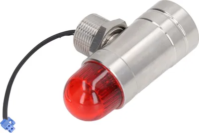 Zdjęcie produktu dla Alarm dźwiękowy Alarm optyczny Stroboskop 304 Stal nierdzewna Przeciwwybuchowy G3/4 DC24V