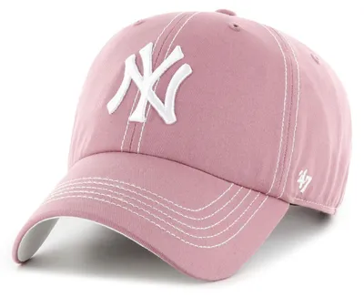 Image de Casquette ajustable 47 Brand - CONTRAST New York Yankees mauve