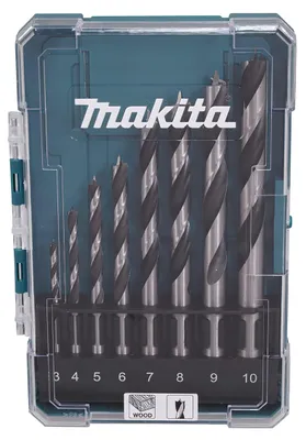Produktbild von 8-teiliges Set zylindrischer Holzbohrer - MAKITA - D-77257