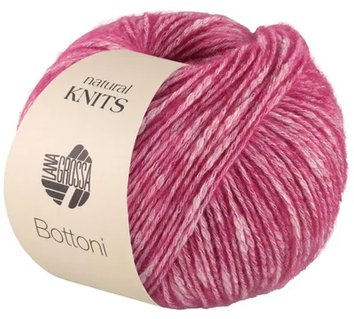 Produktbild von Lana Grossa - Bottoni 0004 pink rohweiß
