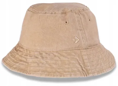 Produktbild von Bucket Hat Beige - Anglerhut - Uni Sommerhut - Baumwollhut - modischer Hut