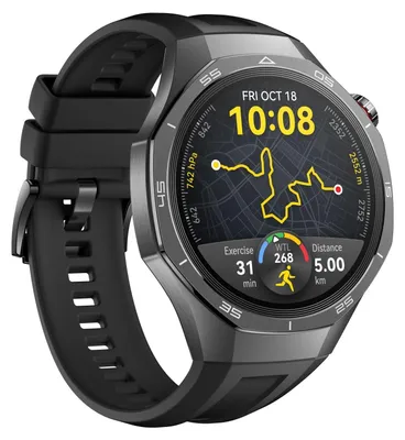 Produktbild von Huawei WATCH GT5 Pro 46mm, 3,63 cm (1.43"), AMOLED, GPS, 53 g